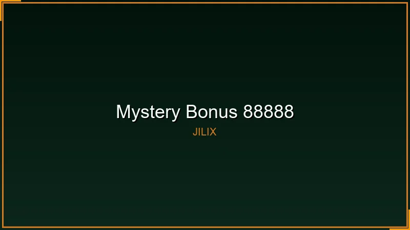 Mystery Bonus ₱88,888
